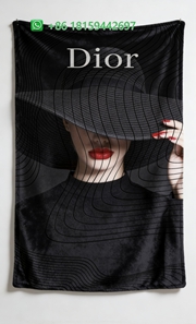 Dior Throw Blankets